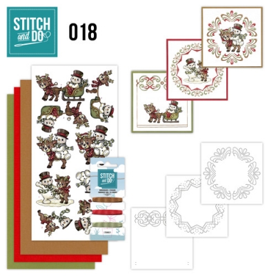 Stitch and Do 018 - Snowman and Reindeer
